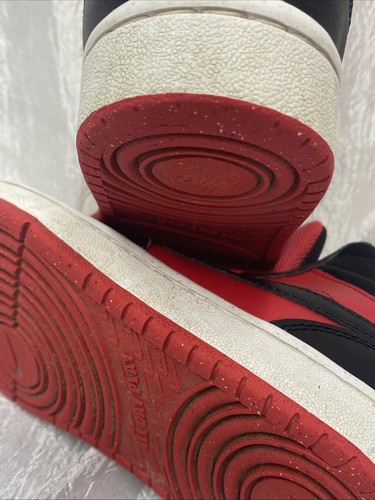 Zapatos para niños Nike Court Borough Mid - talla 2Y - rojo/negro - CD7782-602 - Imagen 15 de 15