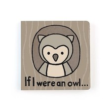 Jellycat If I Were an Owl: Touch & Feel Board Book – Baby Gift
