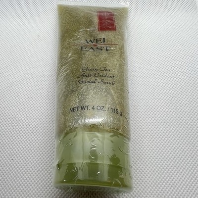 Wei East Herbal Green Tea Anti-Oxidant Facial Scrub  4 oz. Factory Sealed NEW