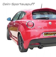 Ragazzon Racinganlage ab Kat Alfa Romeo MiTo 1.4 TB 125kW 135x90mm oval