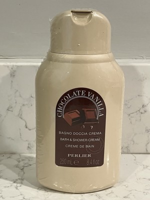 New Sealed Perlier Chocolate Vanilla Bath Shower Cream 8.4 oz