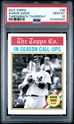 2017 TOPPS THROWBACK THURSDAY #98 AARON JUDGE ROOKIE RC PSA 10