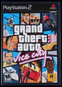 Grand Theft Auto Vice City PS2 Playstation 2 Sealed Graded PSA 9.8