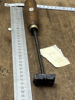 Heißmarkiereisen L B altes Werkzeug Fass, Winzer old tool Ref 26/1807