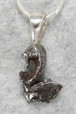 SIKHOTE-ALIN METEORITE PENDANT $59 Sterling Silver Jewelry STARBORN SA59-P15