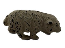 Antique 1.75 Original Cast Iron Polar Bear Circus Animal