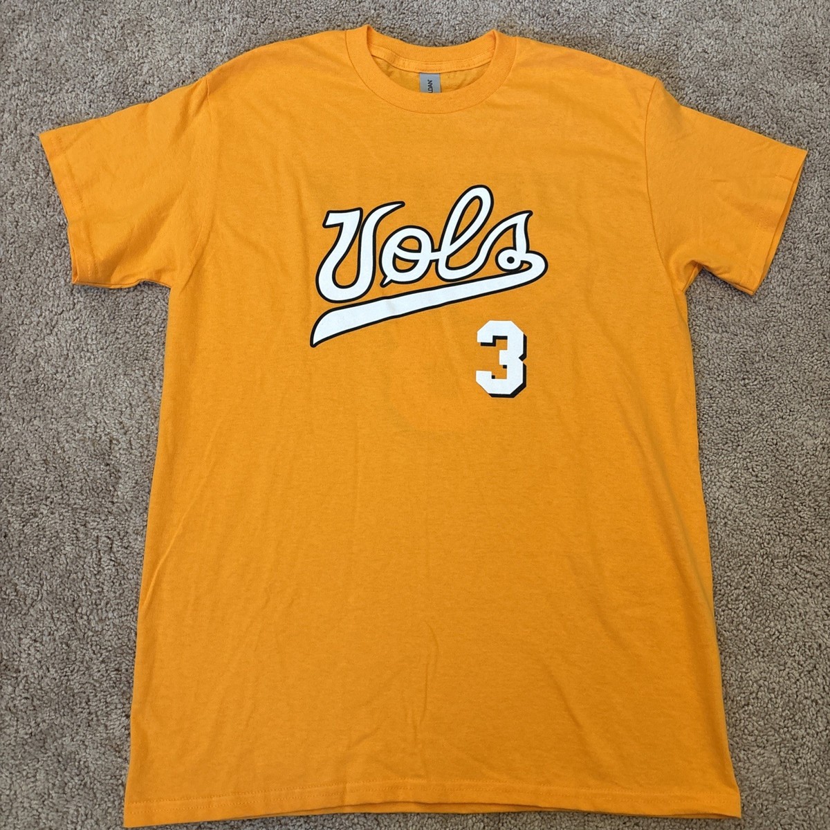 Tennessee Volunteers VOLS T-shirt Baseball Todd Helton #3 Men's M