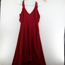 Express High-Low Dress Women 8 Formal Modern Cold Shoulder Excellent