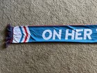 NEW ON HER TURF Womens Scarf ~ Sports Soccer Swim ~ Olympics — photo 2