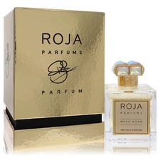 Roja Musk Aoud Crystal by Roja Parfums Extrait De Parfum Spray (Unisex) 3.4 oz (