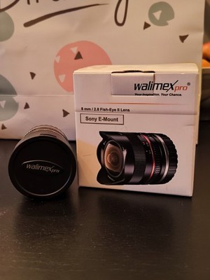 Objektiv Walimex Pro 8mm 3.5 Fish-Eye / Fisheye