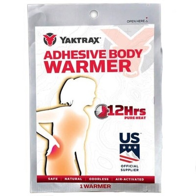 Yaktrax Adhesive Body Warmer, 1 Pack
