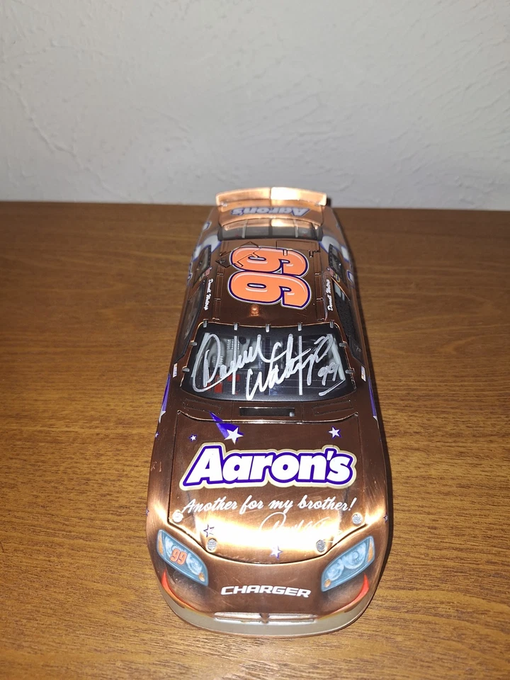 Darrell Waltrip 2006 Aaron's Dodge Медь Редкий Командный Калибр 1/24 С Подписью - Изображение 3 из 4