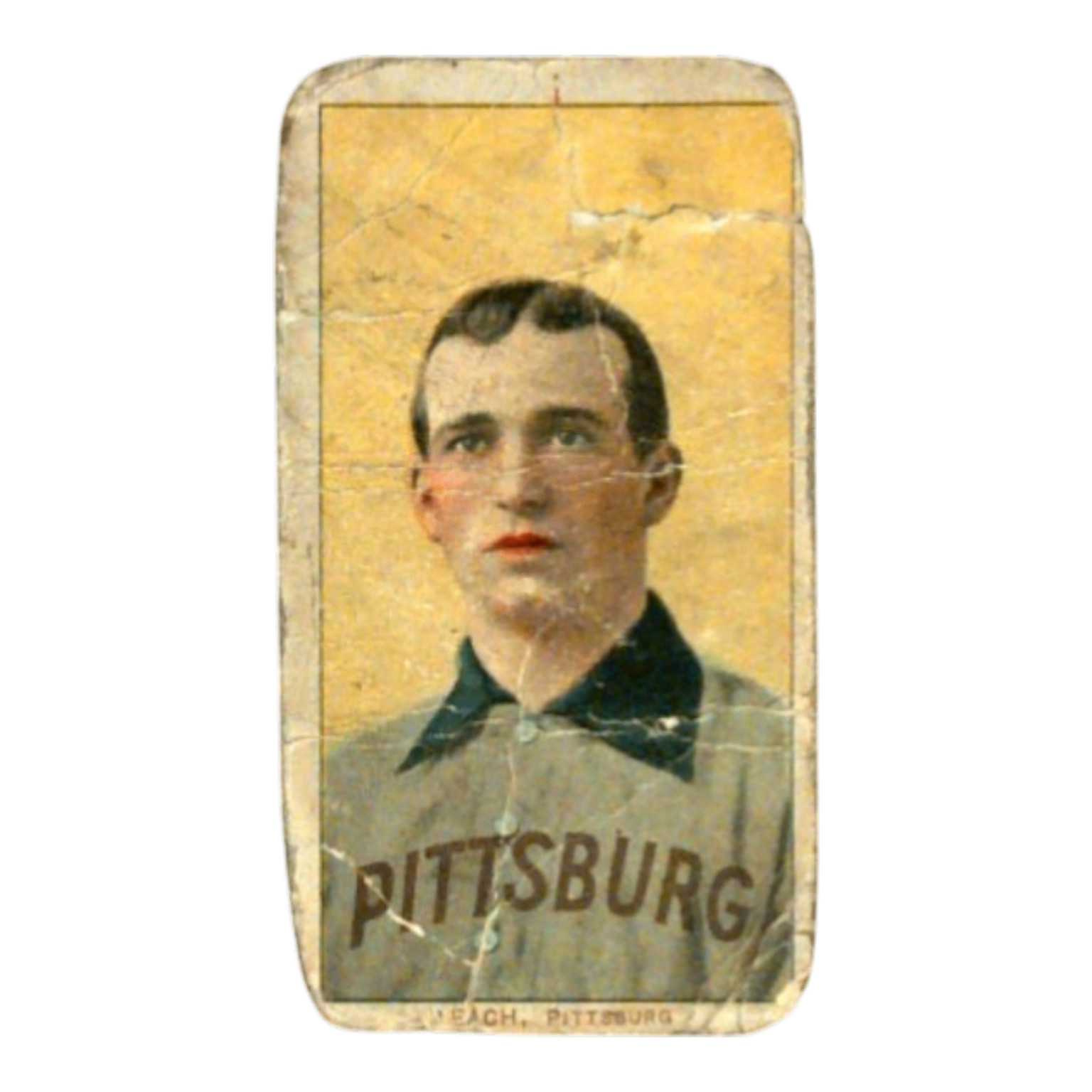 Tommy Leach Pittsburg Pirates 1909-1911 T206 Piedmont Baseball Tobacco Card