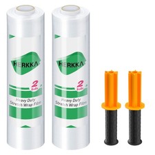 Stretch Film, Stretch Wrap with Handles Industrial Strength, Moving Wrapping ...