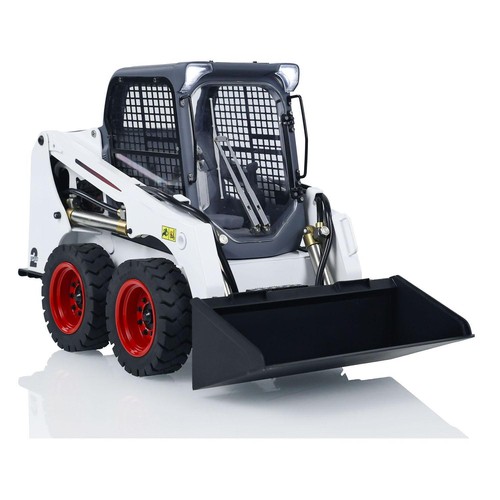 1/14 RC Hydraulische Kompaktlader SM450 Fernbedienung Rad Auto Sound Licht Motor - Bild 7 von 12
