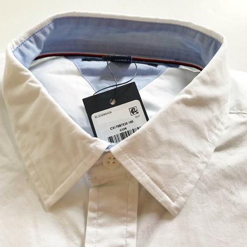 NWT Tommy Hilfiger Men's THFLEX Cotton Custom Fit Solid Long Sleeve Causal Shirt - Picture 9 of 27