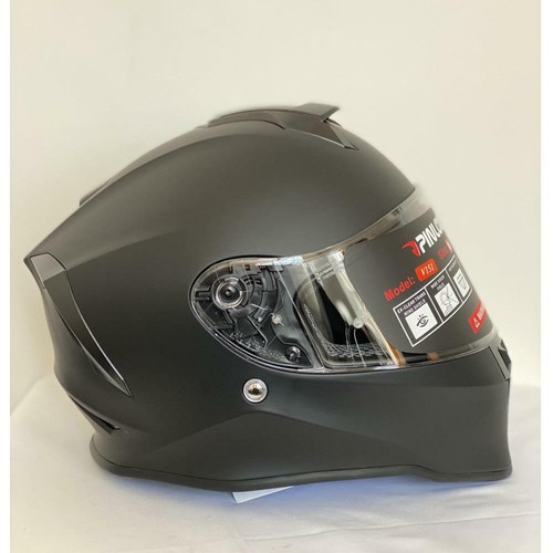 VCAN V151 Full Face Motorcycle Motorbike Crash Safety Adult Helmet Clear Visor - Picture 19 of 22