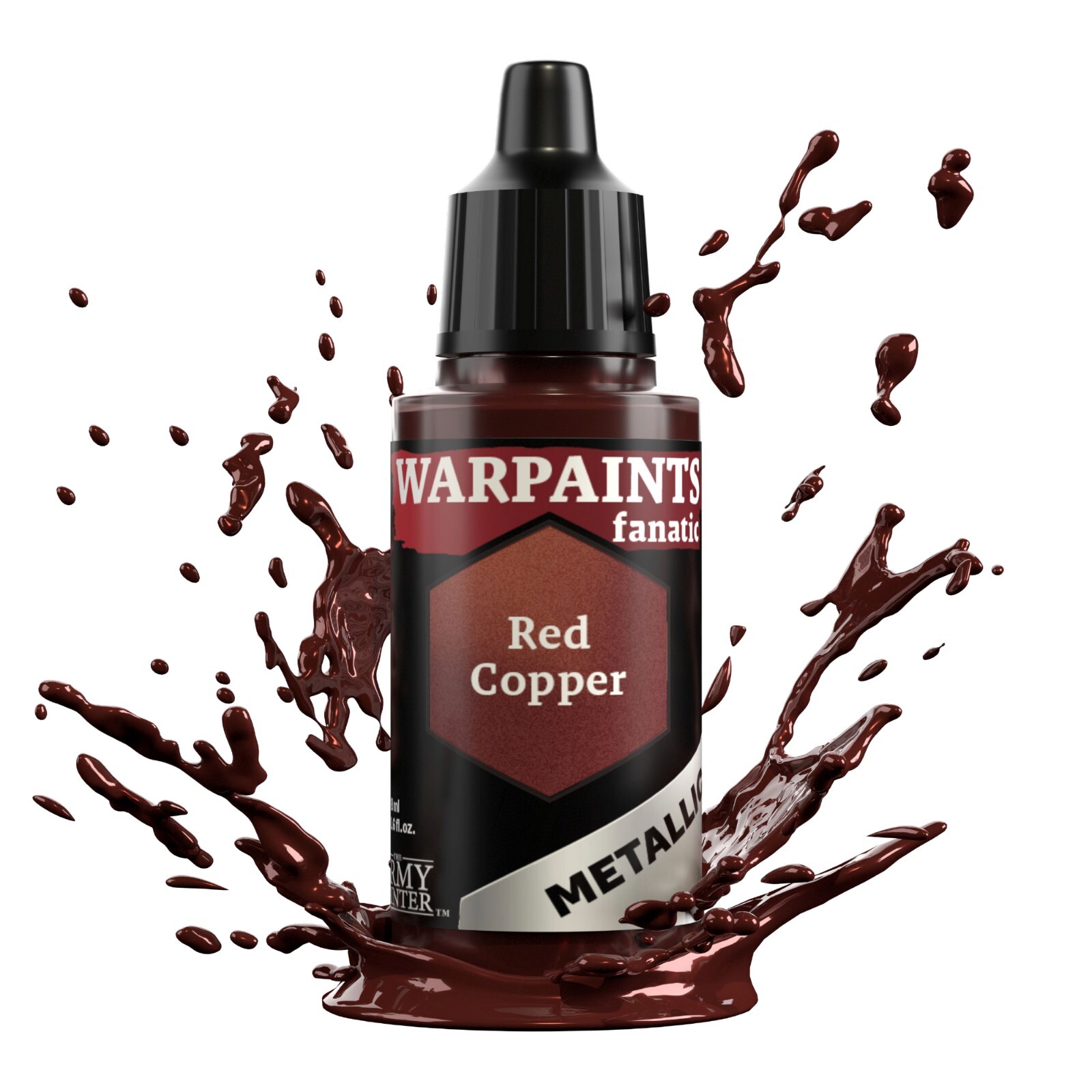 Red Copper Paint - Warpaints Fanatic Metallic 18ml - The Army Painter