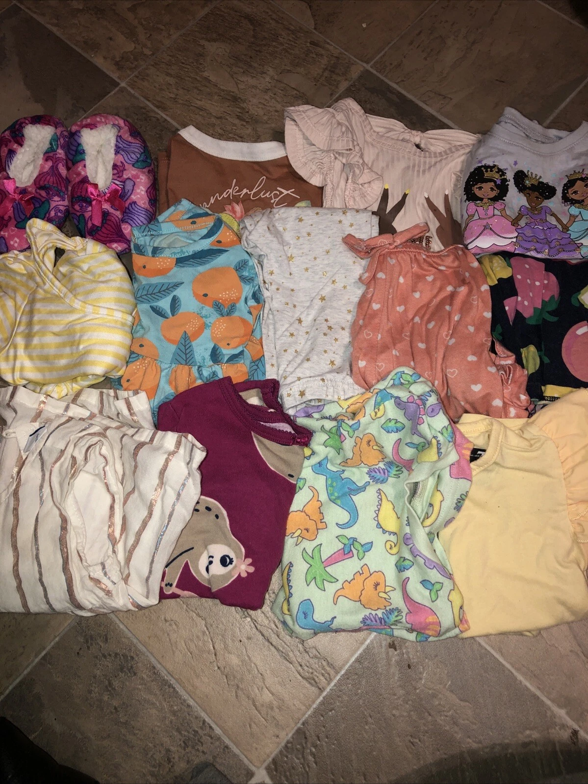 12-24 Month Baby Clothes Lot Girls 18 Pieces
