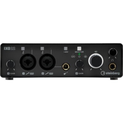Steinberg IXO22 USB-C Audio Interface Schwarz | Neu