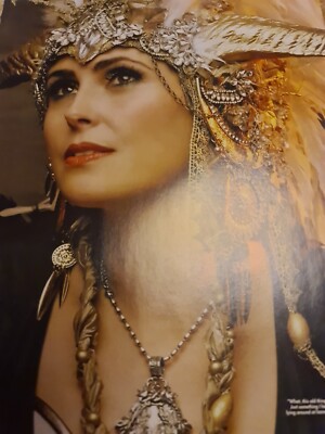 SHARON DEN ADEL WITHIN TEMPTATION A4 POSTER KERRANG MAGAZINE UK 