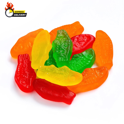 SWEDISH FISH Mini Assorted Soft & Chewy Candy, Family Size, Bulk Candy, 1.8 Lb - Picture 2 of 12