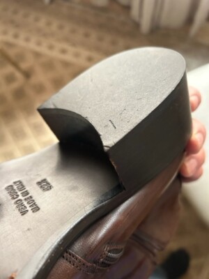 【タイムセール】DEBUT イタリア製ブーツ　42 お盆特別価格】DEBUT イタリア製ブーツ 42