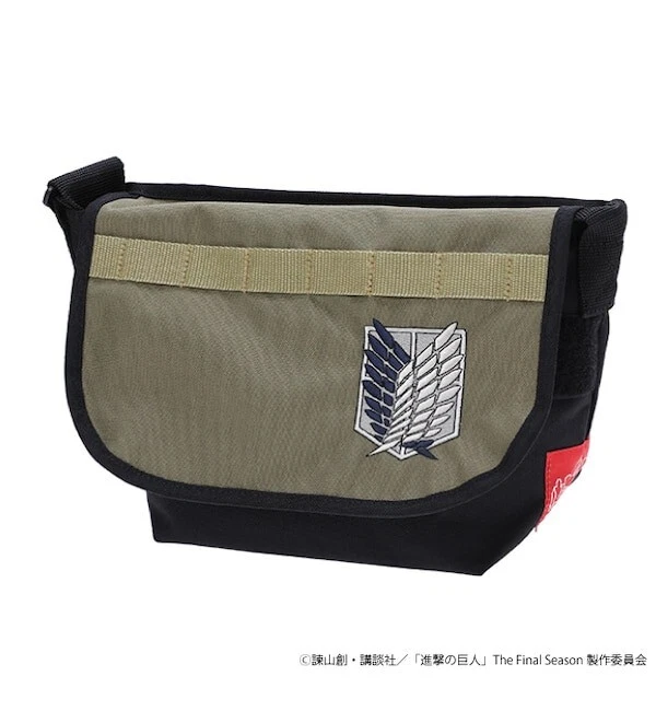 Manhattan Portage Casual Messenger Shoulder Bag JR Attack On Titan Japan New