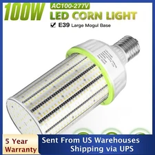 100W Equivalent 5700K Daylight, E39 Mogul Base Warehouse LED Corn Light Bulb