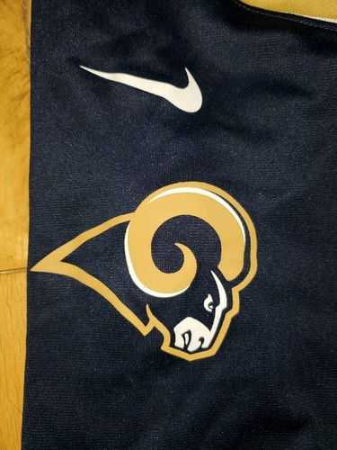 2015 Nike Todd Gurley II LOS ANGELES RAMS Mens NFL Rookie Team Replica JERSEY S - Picture 11 of 20