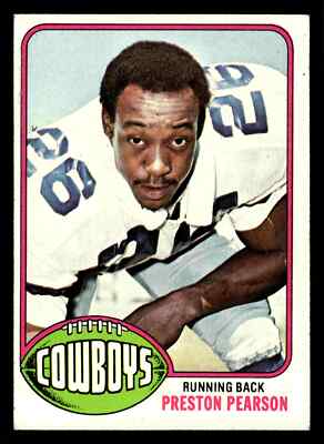 1976 Topps Preston Pearson #225 - Dallas Cowboys