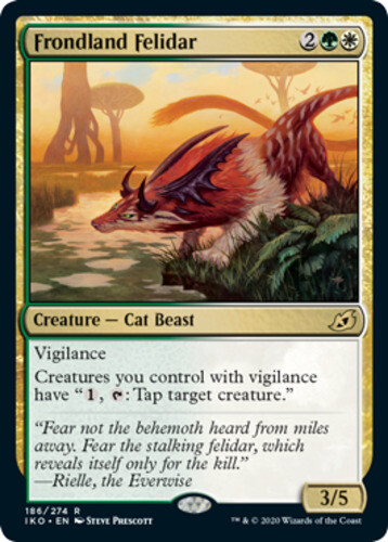 x1 Frondland Felidar R MTG Ikoria: Lair of Behemoths M/NM, English - Picture 1 of 1