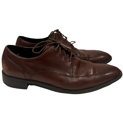 Cole Haan Oxford Dress Shoes Leather Lenox Hill Split Toe  display picture 2