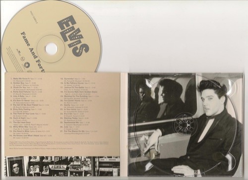 ELVIS PRESLEY rare oop cd FTD FAME AND FORTUNE 1960-1961 Nashville OUTTAKES - Picture 2 of 2