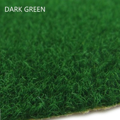 UK Kunst Grass Landschafft Turf Matte Modell DIY 00 N Spur Papier Layout Rasen