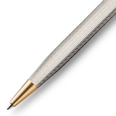 Parker Sonnet Premium Silver Mistral Ballpoint Pen UK