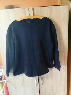 Laura Torelli classic Damen Sweatshirt, dunkel blau Gr. XL kurz Größe - Bild 1 von 4