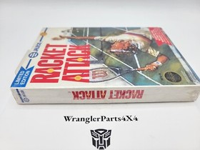 Vintage NES Racket Attack 1988 Jaleco - Brand New Factory Sealed H-Seam Hang Tab