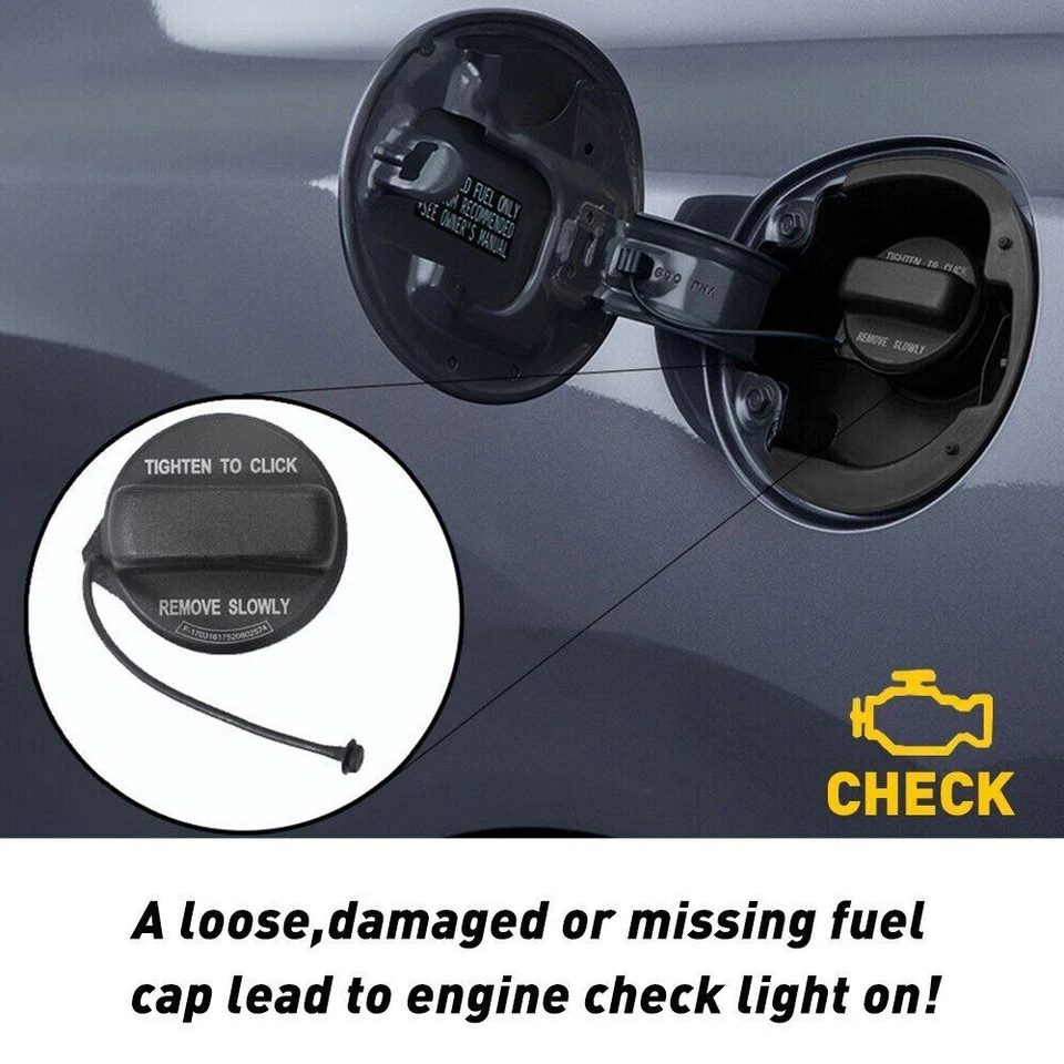 Крышка топливного бака совместима с 2010-11 Honda Accord Crosstour 17670T3WA01 - Изображение 4 из 4