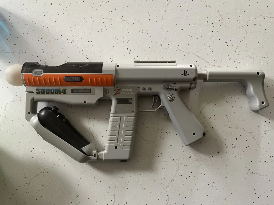 Sony Playstation PS3 Socom 4 & Killzone 3 Sharp Shooter Gun & Wand Controller - Image 2 of 4