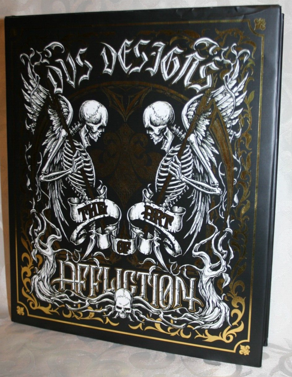 【新品】アフリクションアートブック/THE ART OF AFFLICTION Dus Designs The Art of Affliction Daniel Scholz 2018 Hard