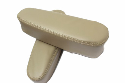 Fits 05-10 Honda Odyssey Beige Vinyl Leather Seat Armrest Covers