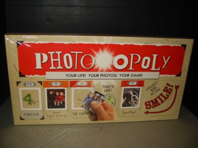 Monopoly Game You Life! Your Photos! Your Game! Factory Sealed Rare Photo opoly