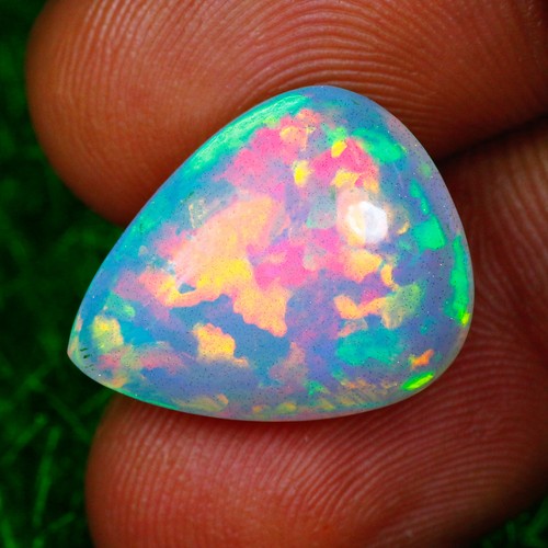 11,37 ct IF Fair Pear 19 x 15 mm mix 3D modello splash chaff opale massiccio Welo