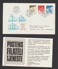 NORWAY 1972 FDC ADDRESSED TO AUSTRALIA WITH INSERT