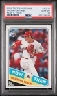 2018 Topps Heritage Shohei Ohtani #NT-11 Now & Then Rookie Card PSA 10 GEM MINT