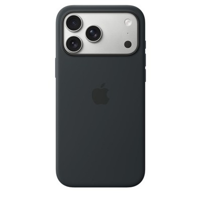 Original Apple iPhone 17 Pro Max Silikon Case MGFR4ZM/A Hülle MagSafe in Schwarz