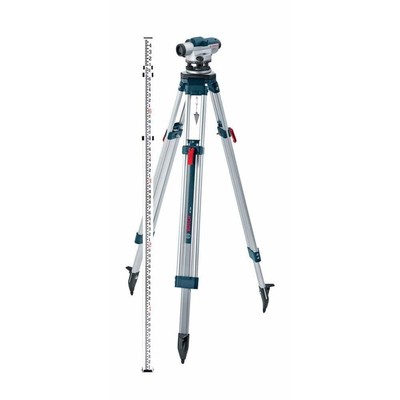 5.6 in. Automatic Optical Level Kit with a 32x Magnification Power Lens (5-Piece