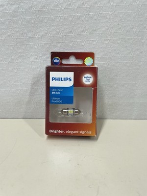 Philips Ultinon Pro6000 LED Festoon Car Signaling Bulb (C5W), 6.000K cool whi...